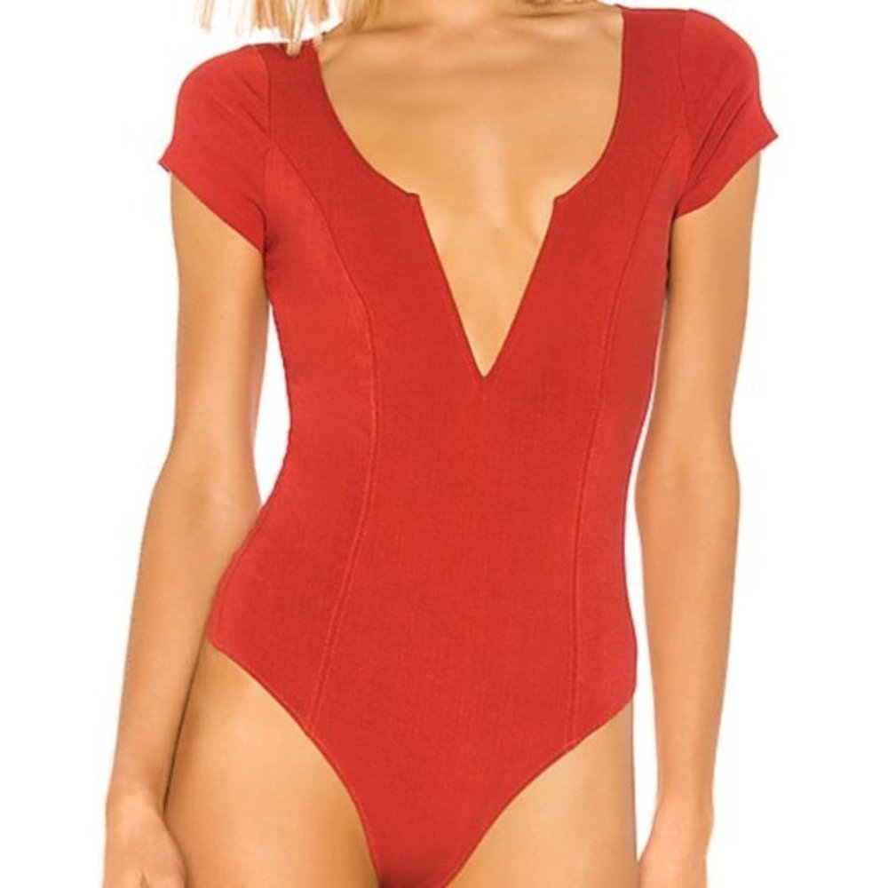 NWT FREE PEOPLE Deep Conversations Bodysuit (L)